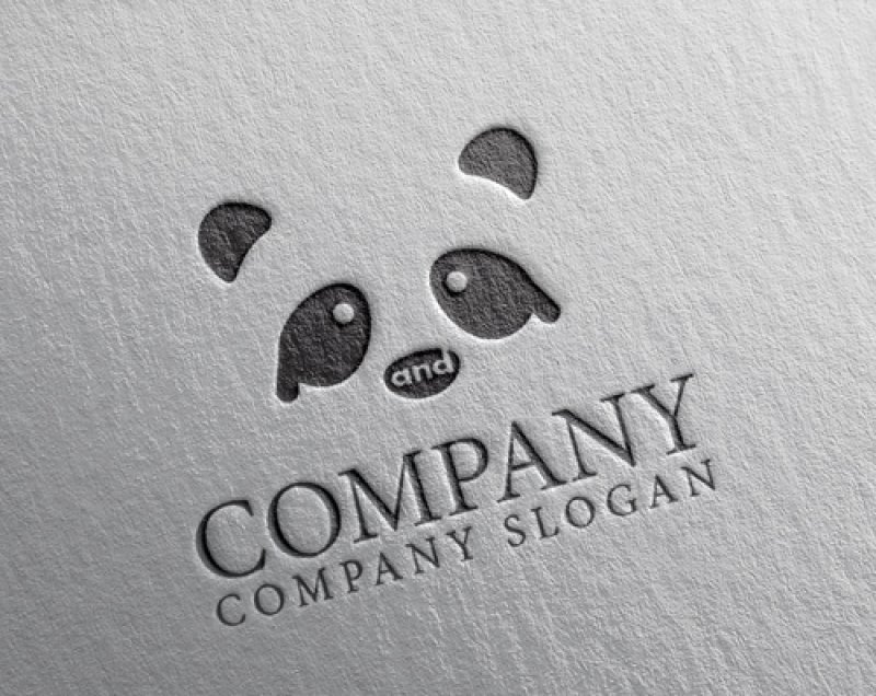 画像2: パンダ・P・a・ロゴ・マークデザイン564 (2)