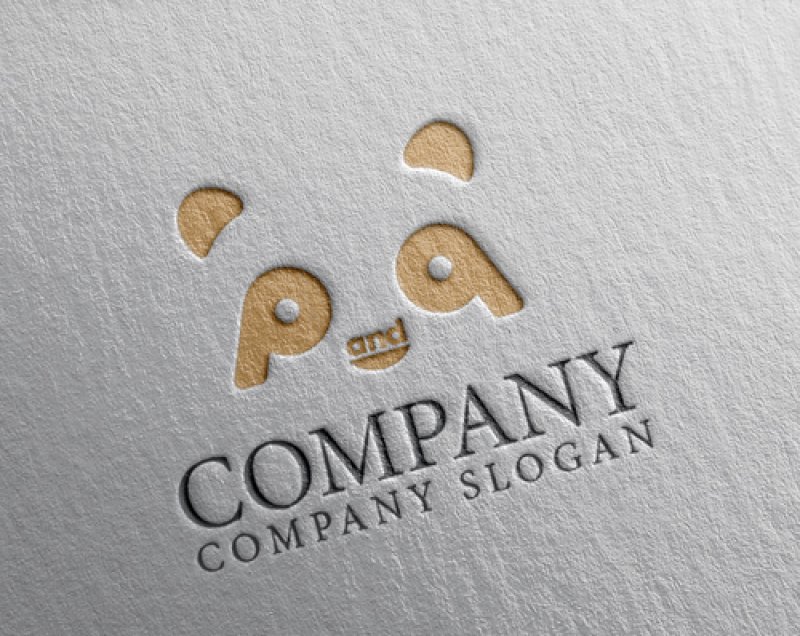 画像2: パンダ・P・a・ロゴ・マークデザイン565 (2)