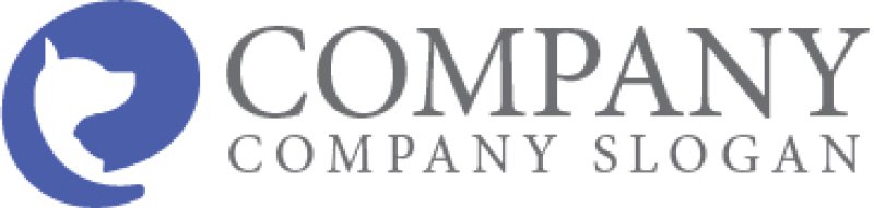 画像7: 犬・猫・e・アルファベット・ロゴ・マークデザイン566 (7)