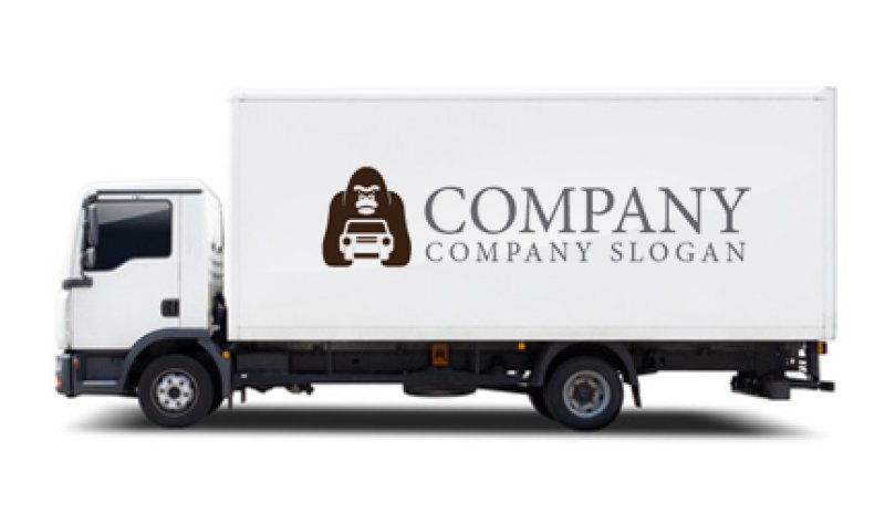 画像8: ゴリラ・車・ロゴ・マークデザイン570 (8)