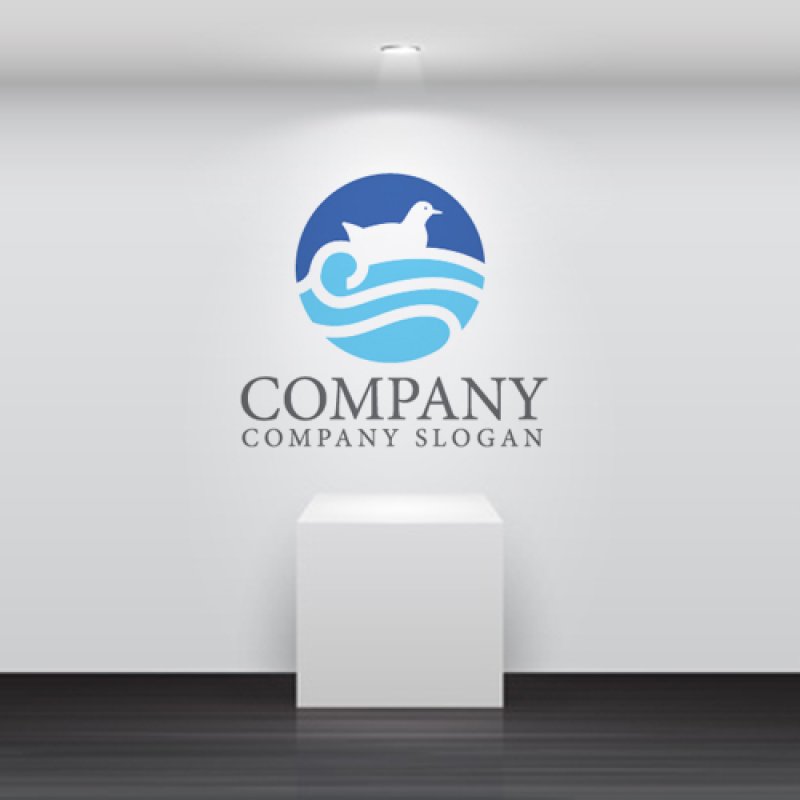 画像5: 鳥・水・環境・輪・ロゴ・マークデザイン574 (5)