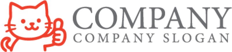 画像7: 猫・手・ok・ロゴ・マークデザイン576 (7)