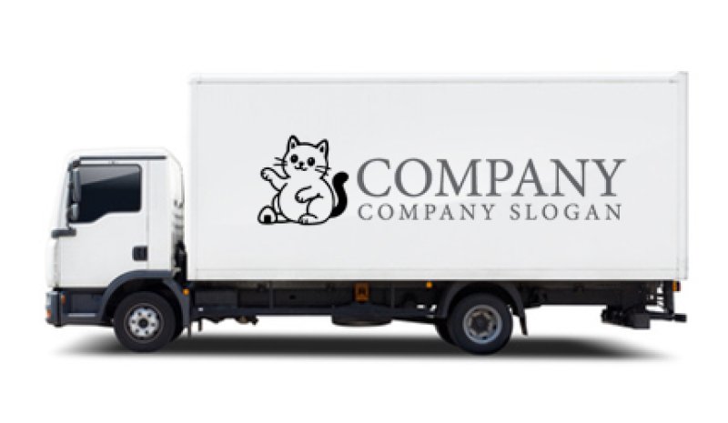 画像7: 猫・おにぎり・ロゴ・マークデザイン577 (7)