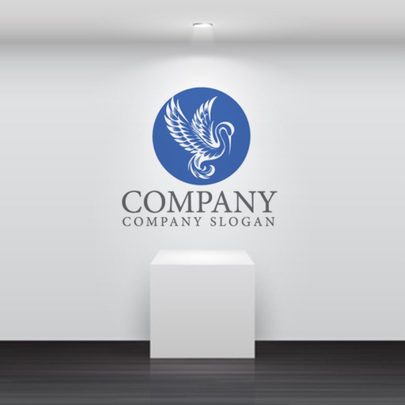 画像5: 鳥・輪・羽ばたき・ロゴ・マークデザイン581 (5)