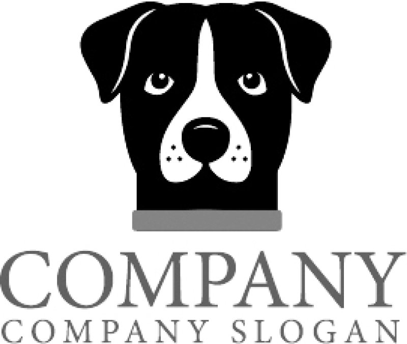 画像6: 犬・首輪・ロゴ・マークデザイン582 (6)