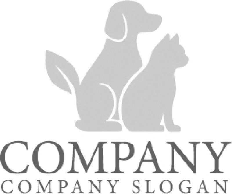 画像6: 犬・猫・葉・グリーン・ロゴ・マークデザイン583 (6)