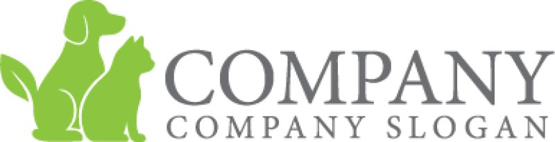 画像7: 犬・猫・葉・グリーン・ロゴ・マークデザイン583 (7)