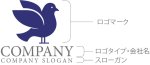 画像10: 鳥・鳩・羽・ロゴ・マークデザイン583 (10)
