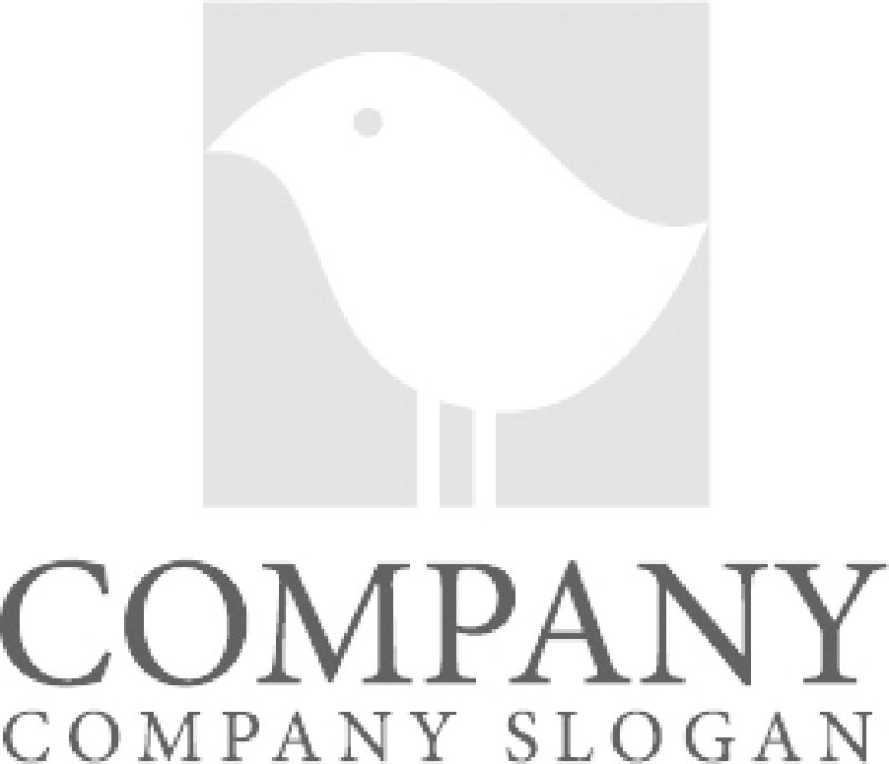 画像6: 鳥・四角・小鳥・グリーン・ロゴ・マークデザイン586 (6)