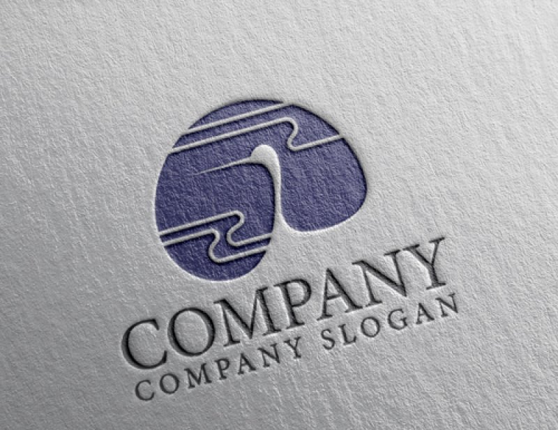 画像2: 鳥・鶴・雲・風・和風・ロゴ・マークデザイン592 (2)