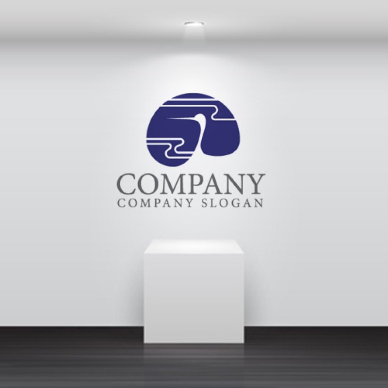 画像4: 鳥・鶴・雲・風・和風・ロゴ・マークデザイン592 (4)