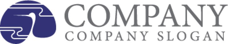 画像3: 鳥・鶴・雲・風・和風・ロゴ・マークデザイン592 (3)