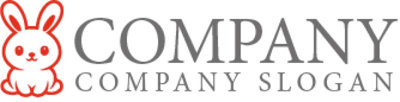 画像6: うさぎ・耳・かわいい・キャラ・ロゴ・マークデザイン597 (6)