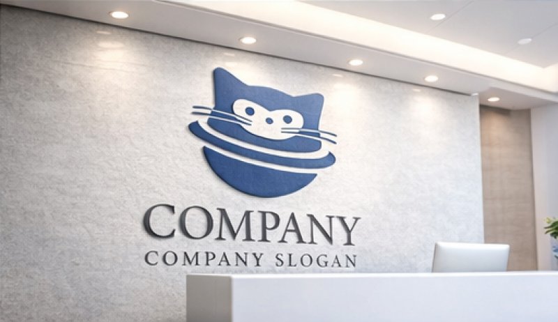 画像7: 猫・宇宙・惑星・ロゴ・マークデザイン599 (7)