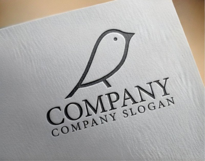 画像2: 鳥・シンプル・ロゴ・マークデザイン601 (2)