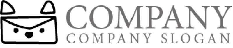 画像6: 猫・手紙・封筒・ロゴ・マークデザイン605 (6)