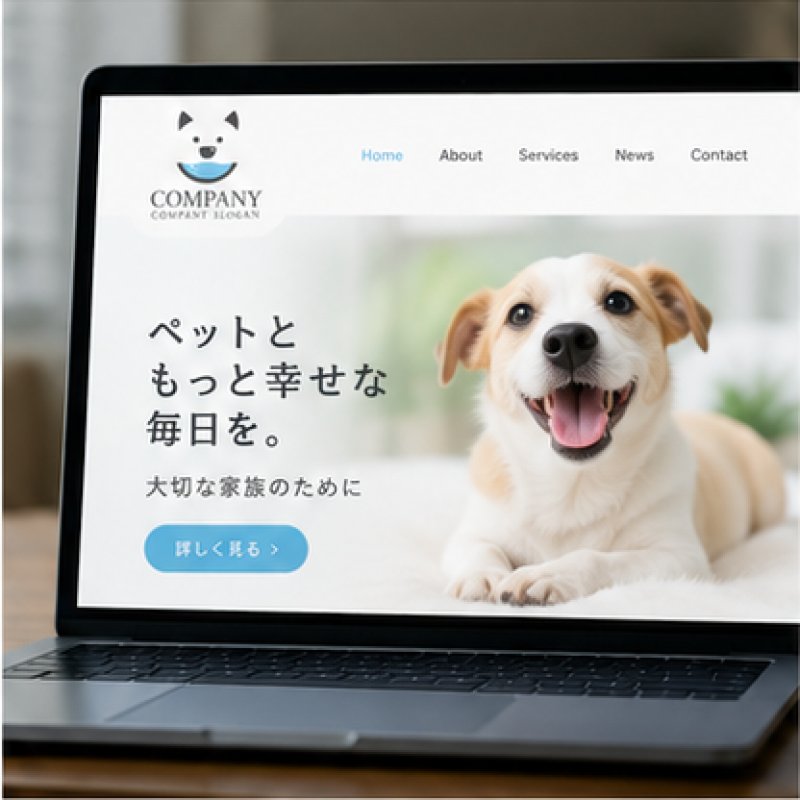画像5: 犬・水・ペット・健康・ロゴ・マークデザイン607 (5)