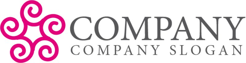 画像3: 渦・ハートロゴ・マークデザイン065 (3)