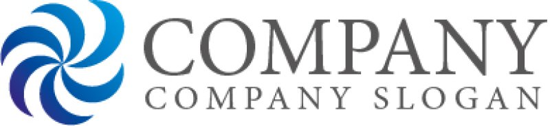 画像3: 渦・回転ロゴ・マークデザイン070 (3)