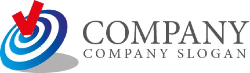 画像3: 的・正解・V・ロゴ・マークデザイン084 (3)