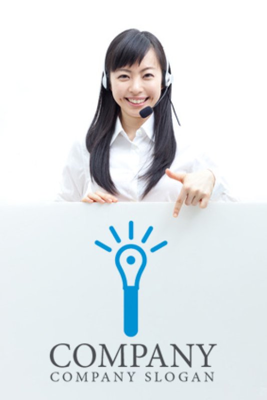 画像3: 電球・アイデアロゴ・マークデザイン092 (3)