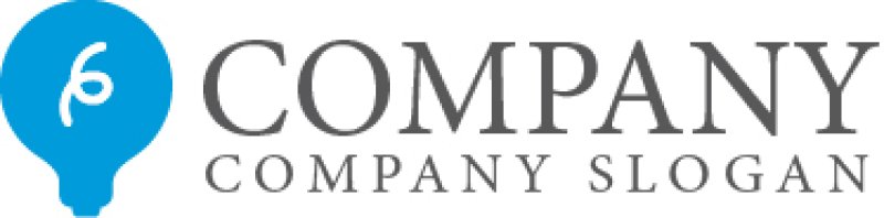 画像5: 電気・電球・F・ひらめき・ロゴ・マークデザイン112 (5)