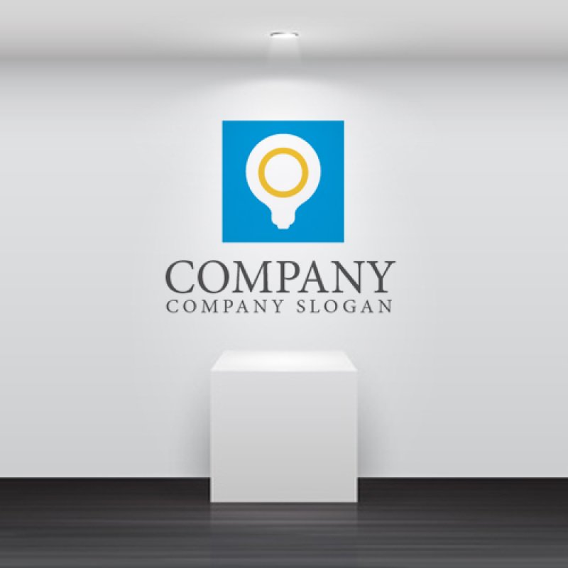 画像2: 電球・電気・輪・光ロゴ・マークデザイン117 (2)