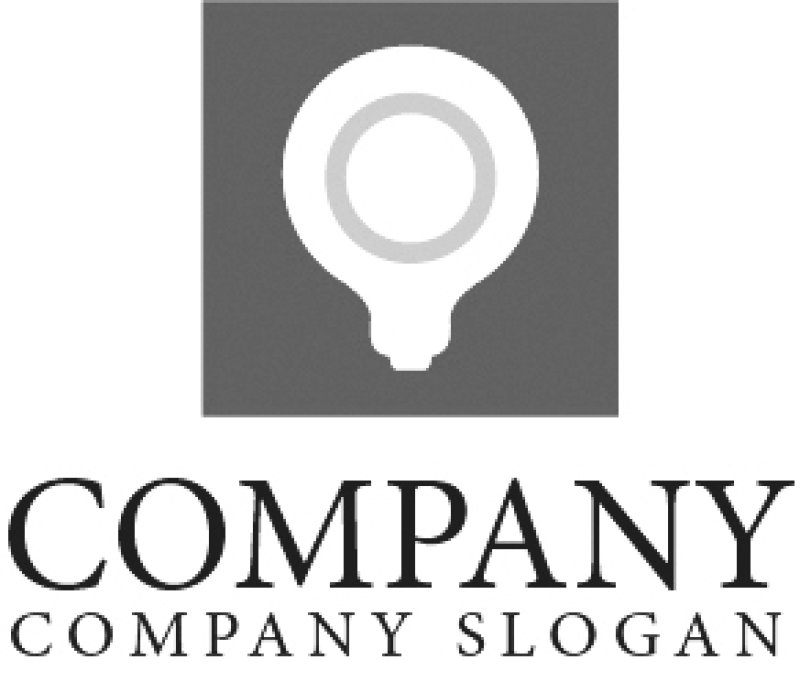 画像4: 電球・電気・輪・光ロゴ・マークデザイン117 (4)