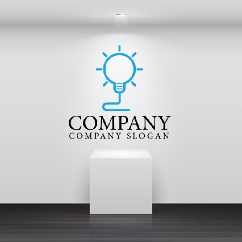 画像2: 電球・光・アイデア・ロゴ・マークデザイン130 (2)