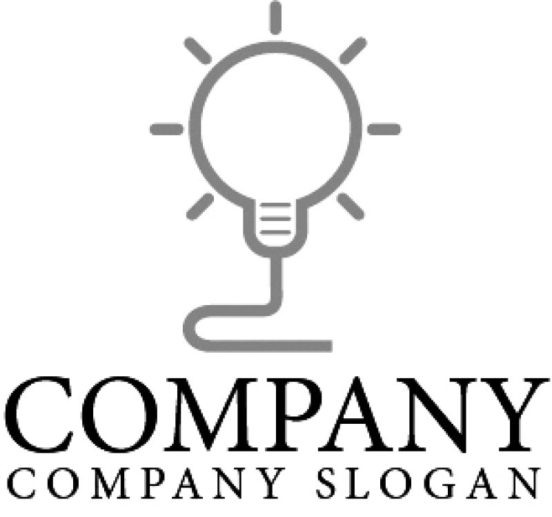 画像4: 電球・光・アイデア・ロゴ・マークデザイン130 (4)