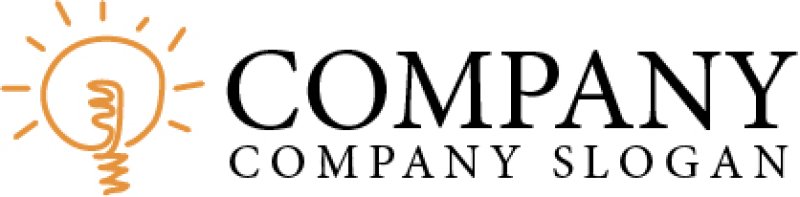 画像5: 電球・手書き・光・ロゴ・マークデザイン139 (5)