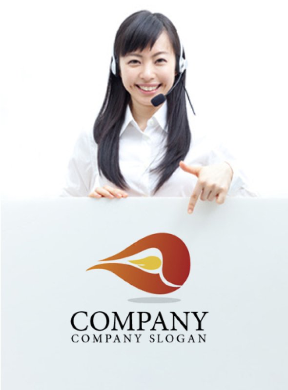 画像3: 炎・噴射・前進・ロゴ・マークデザイン141 (3)