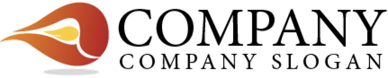 画像5: 炎・噴射・前進・ロゴ・マークデザイン141 (5)