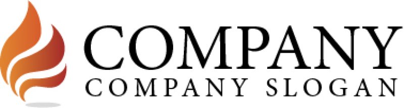 画像5: 炎・羽・波・ロゴ・マークデザイン144 (5)