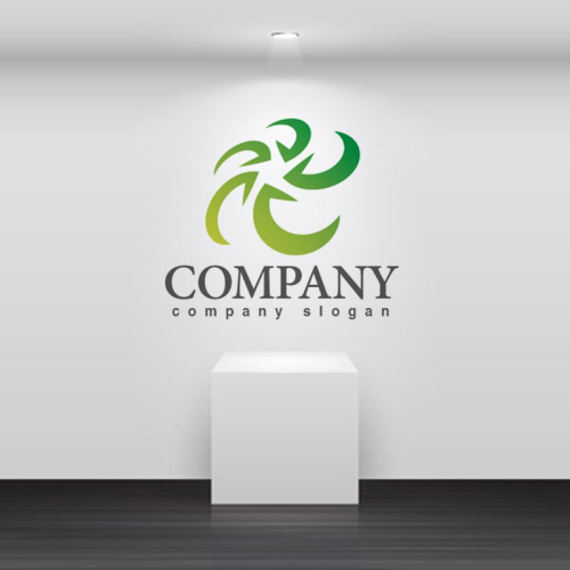 画像2: 星・集中・回転・矢印・ロゴ・マークデザイン158 (2)