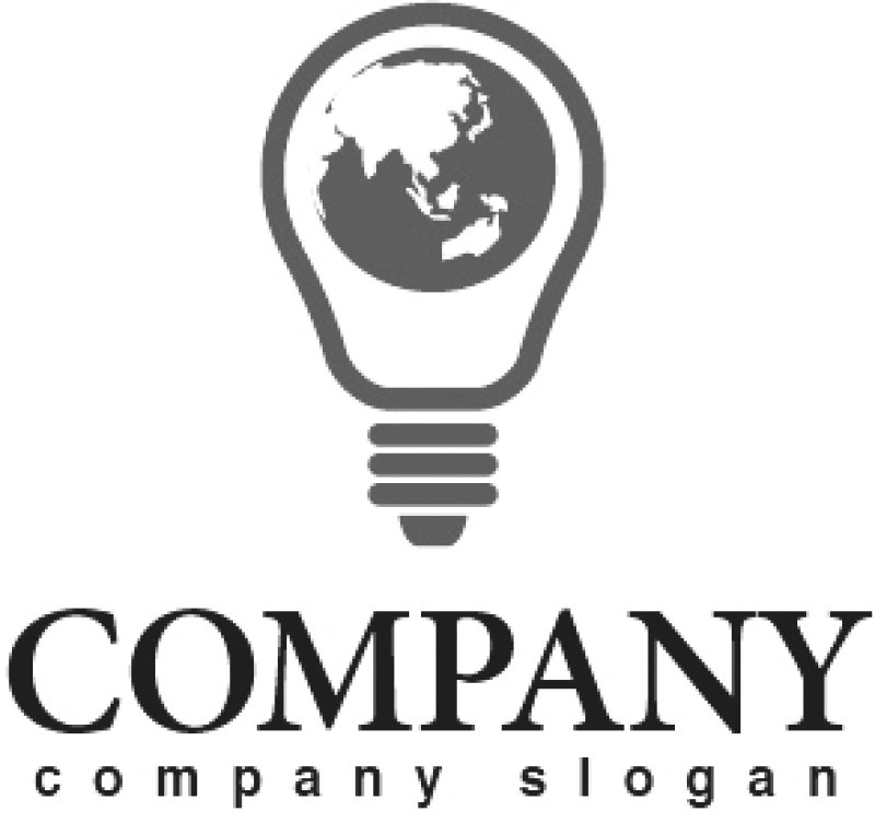 画像4: エコ・電球・地球・ロゴ・マークデザイン168 (4)