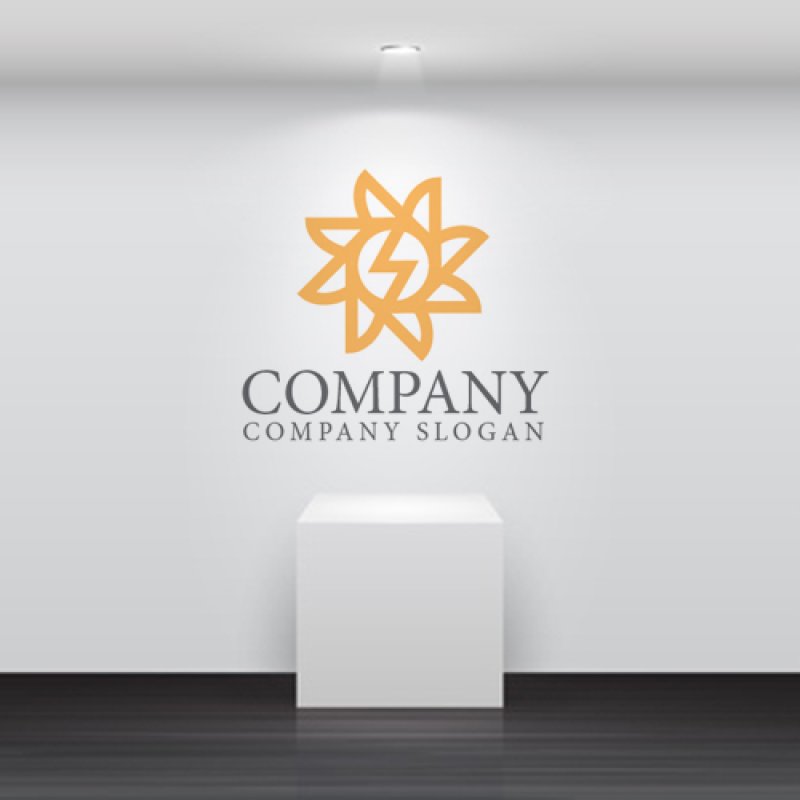 画像4: 太陽・S・稲妻・ロゴ・マークデザイン181 (4)