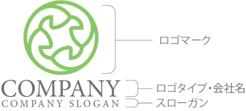 画像10: リサイクル・輪・矢印・ロゴ・マークデザイン188 (10)