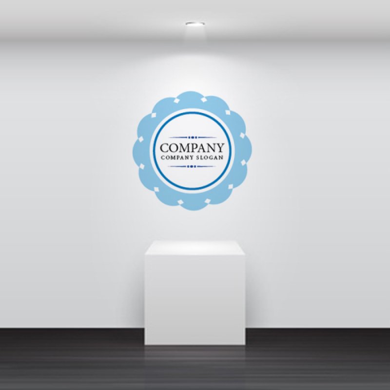 画像2: 花・エンブレム・ロゴ・マークデザイン021 (2)