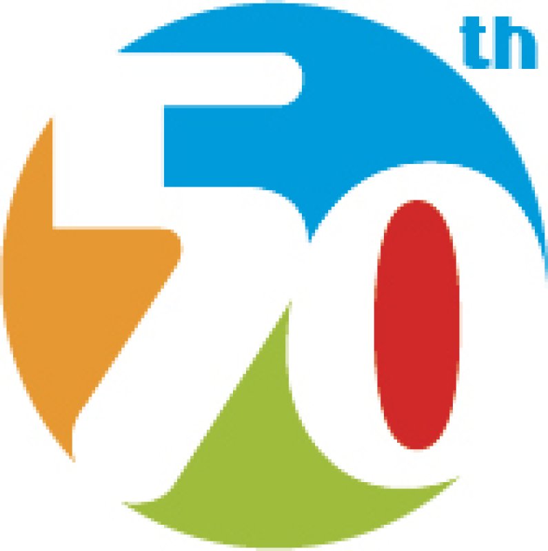 画像1: anniversary・記念・50周年・ロゴ・マークデザイン023 (1)