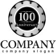 画像4: anniversary・記念・100周年・コイン・ロゴ・マークデザイン026 (4)
