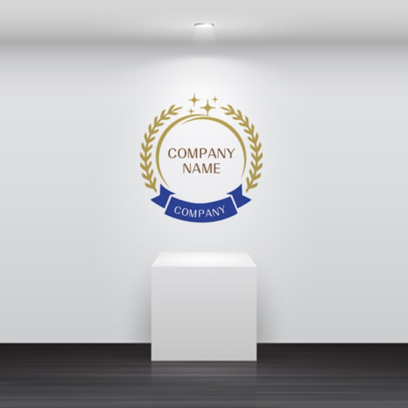 画像4: 星・月桂樹・輪・ロゴ・マークデザイン034 (4)