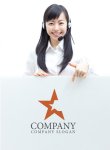 画像3: 星・光・上昇・移動・ロゴ・マークデザイン044 (3)