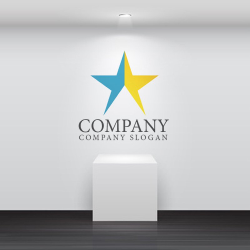 画像2: 山・星・輝き・ロゴ・マークデザイン047 (2)