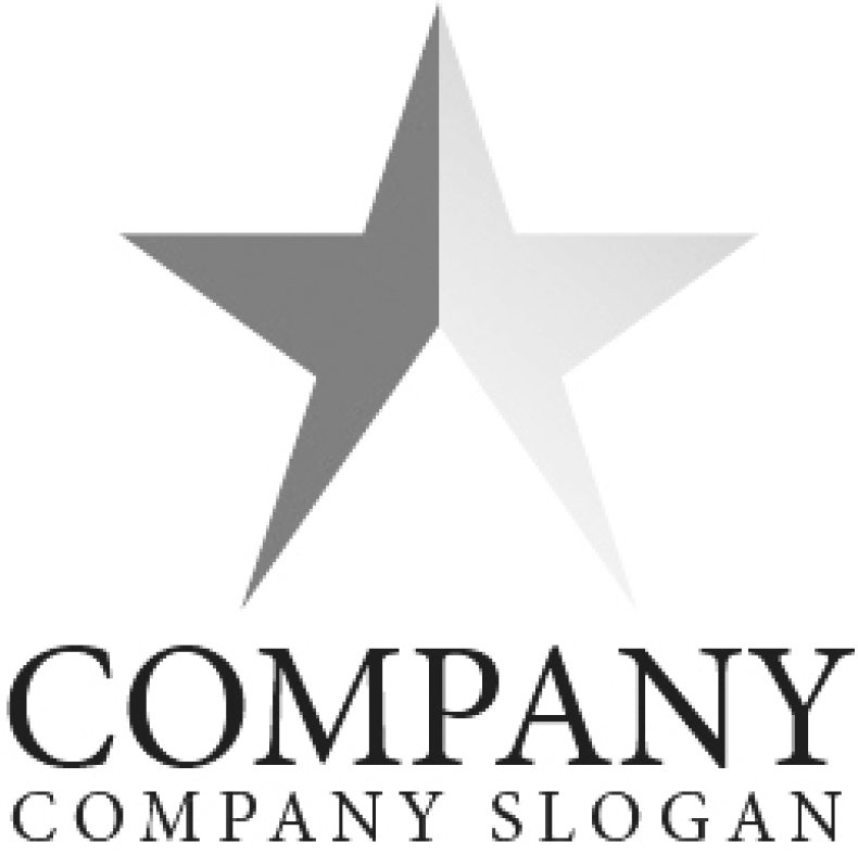 画像4: 山・星・輝き・ロゴ・マークデザイン047 (4)