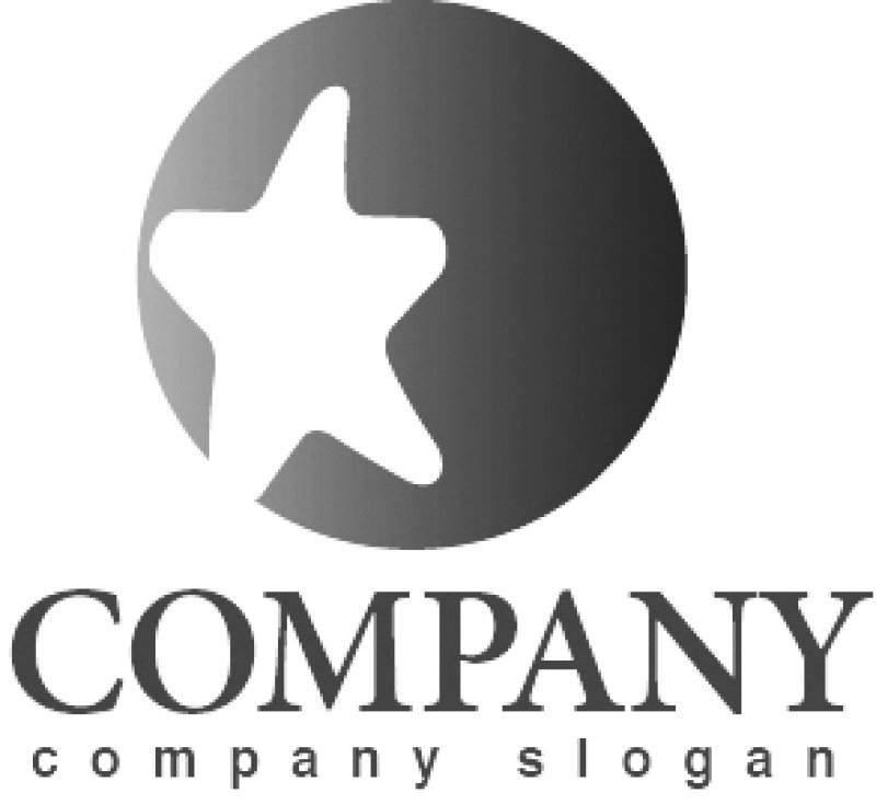 画像4: 輪・星・グラデーション・ロゴ・マークデザイン058 (4)