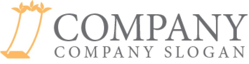 画像6: ブランコ・葉・空中・移動・ロゴ・マークデザイン061 (6)