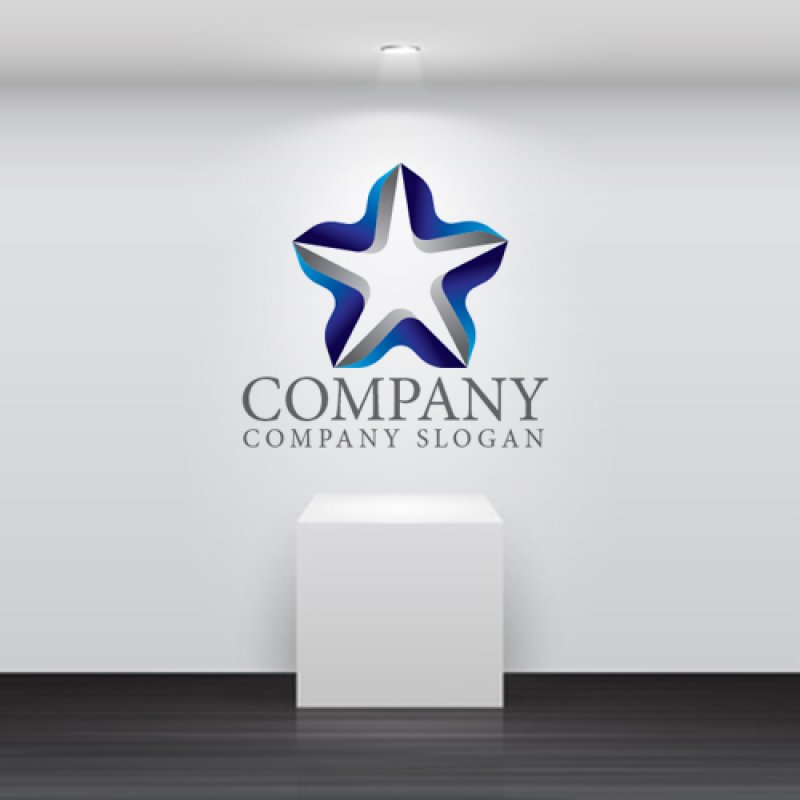 画像5: 星・グラデーション・ロゴ・マークデザイン064 (5)