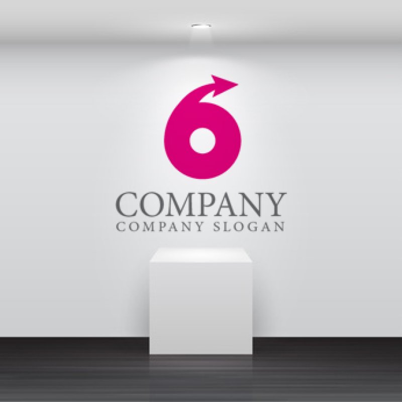 画像2: 6・回転・上昇ロゴ・マークデザイン161 (2)