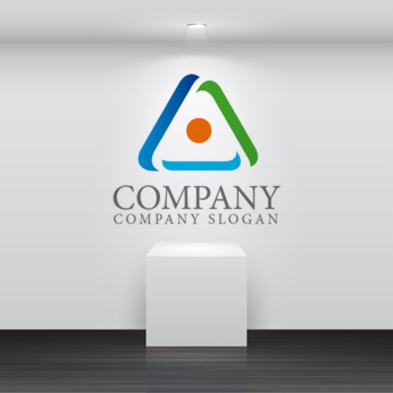 画像2: 三角・中心・核・ロゴ・マークデザイン168 (2)